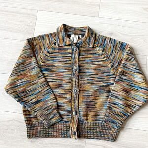 RARE Misha and Puff Original OG Space Dye Cardigan Size Large
